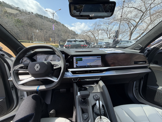 The interior of the Renault Korea's Filante [SARAH CHEA]
