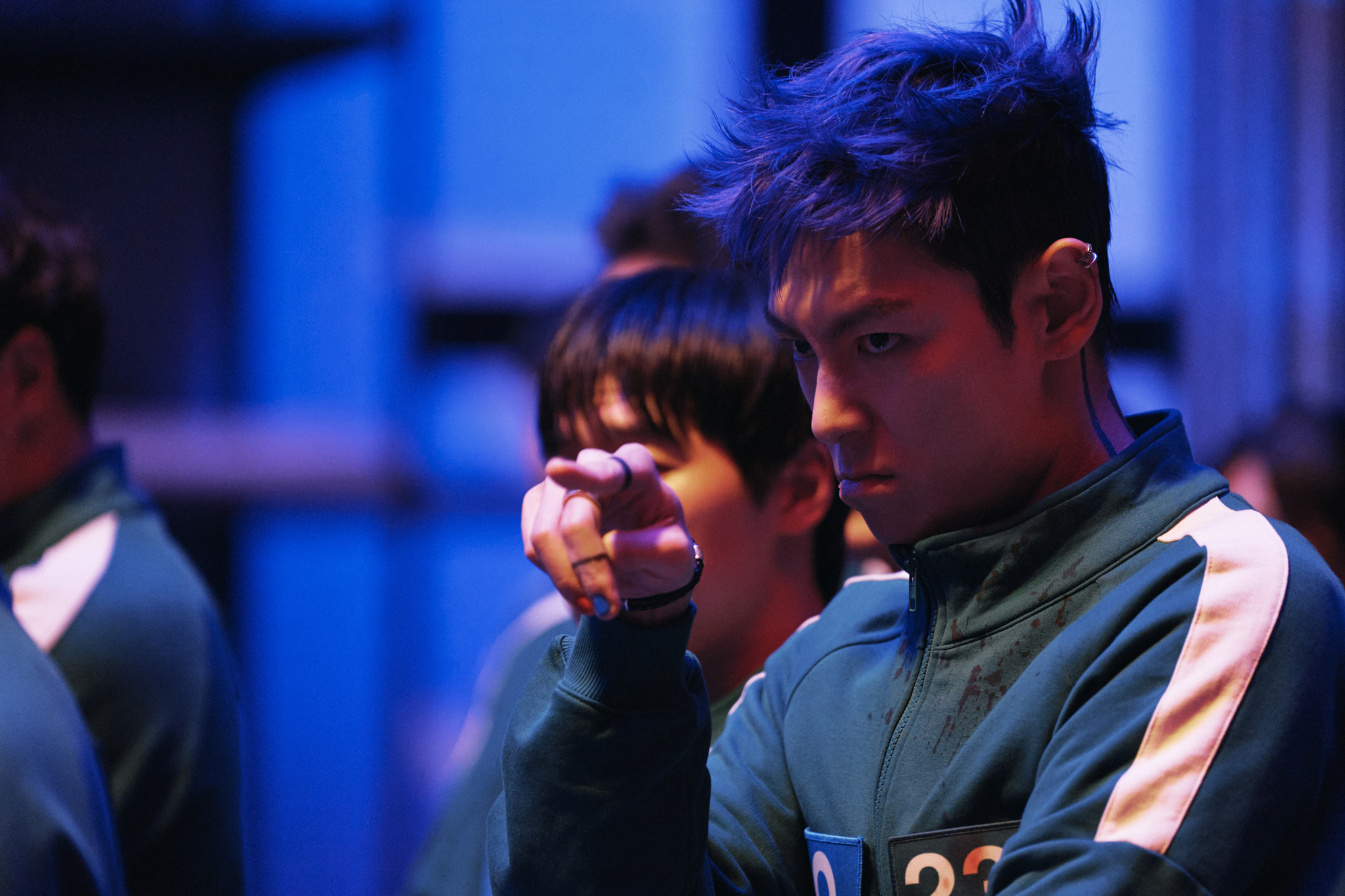 A still from ″Squid Game″ (2021-2025) season two, featuring actor Choi Seung-hyun [NETFLIX]