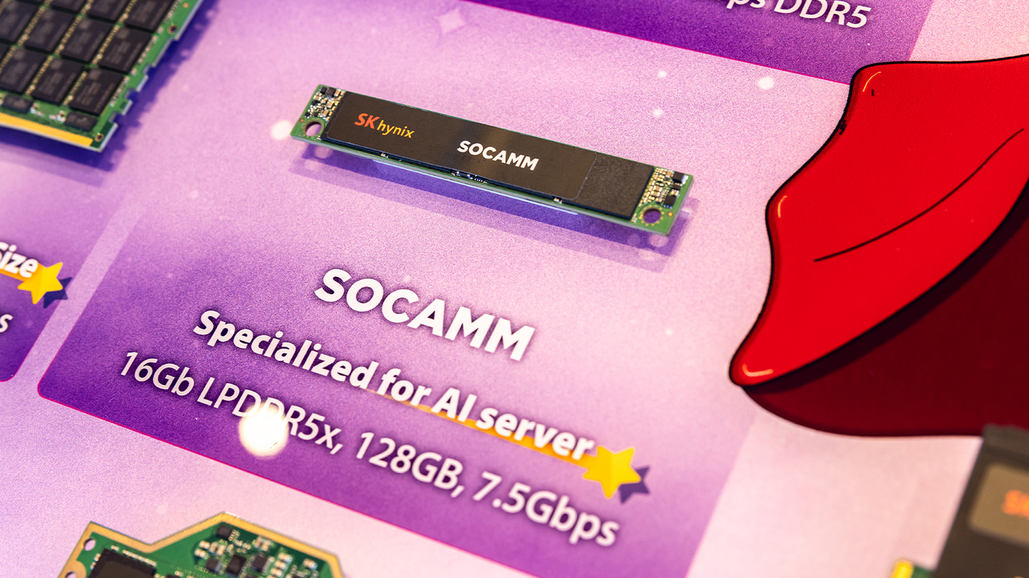 A Socamm chip developed by SK hynix [SK HYNIX]