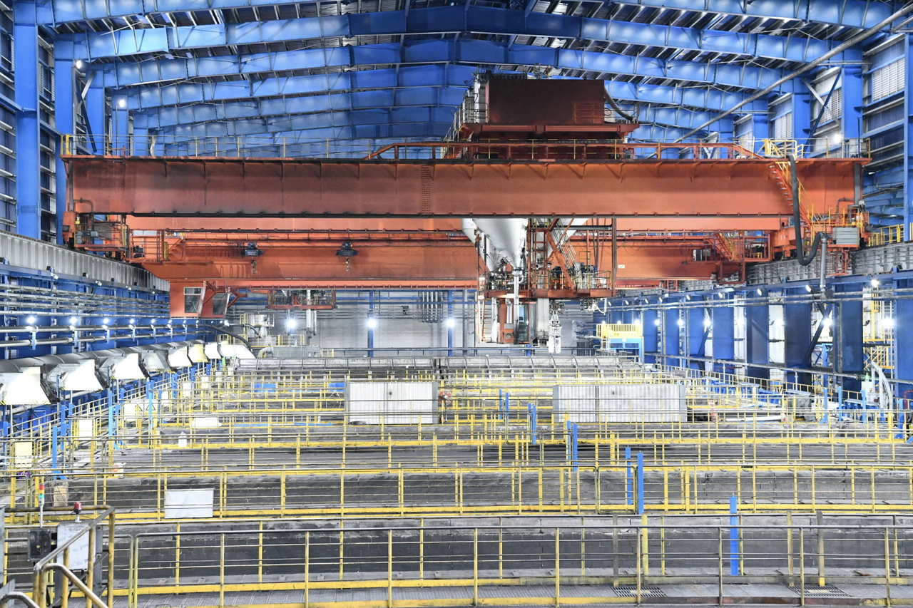 Posco Future M's synthetic graphite anode plant in Pohang, North Gyeongsang [POSCO FUTURE M]