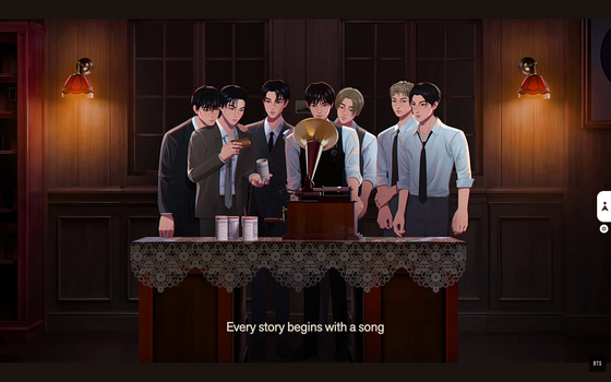 A still from BTS' animated teaser trailer released on March 13 [SCREEN CAPTURE]
