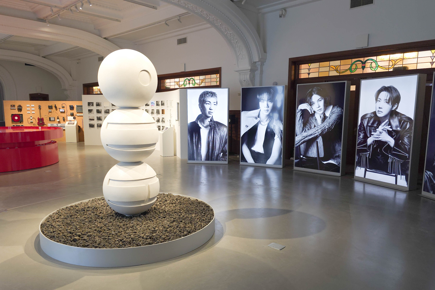 The BTS pop-up store "BTS Pop-up: Arirang" opened on the fourth floor of The Heritage at Shinsegae The Main in Jung District, central Seoul, on March 20. [DANIELA GONZALEZ PEREZ]