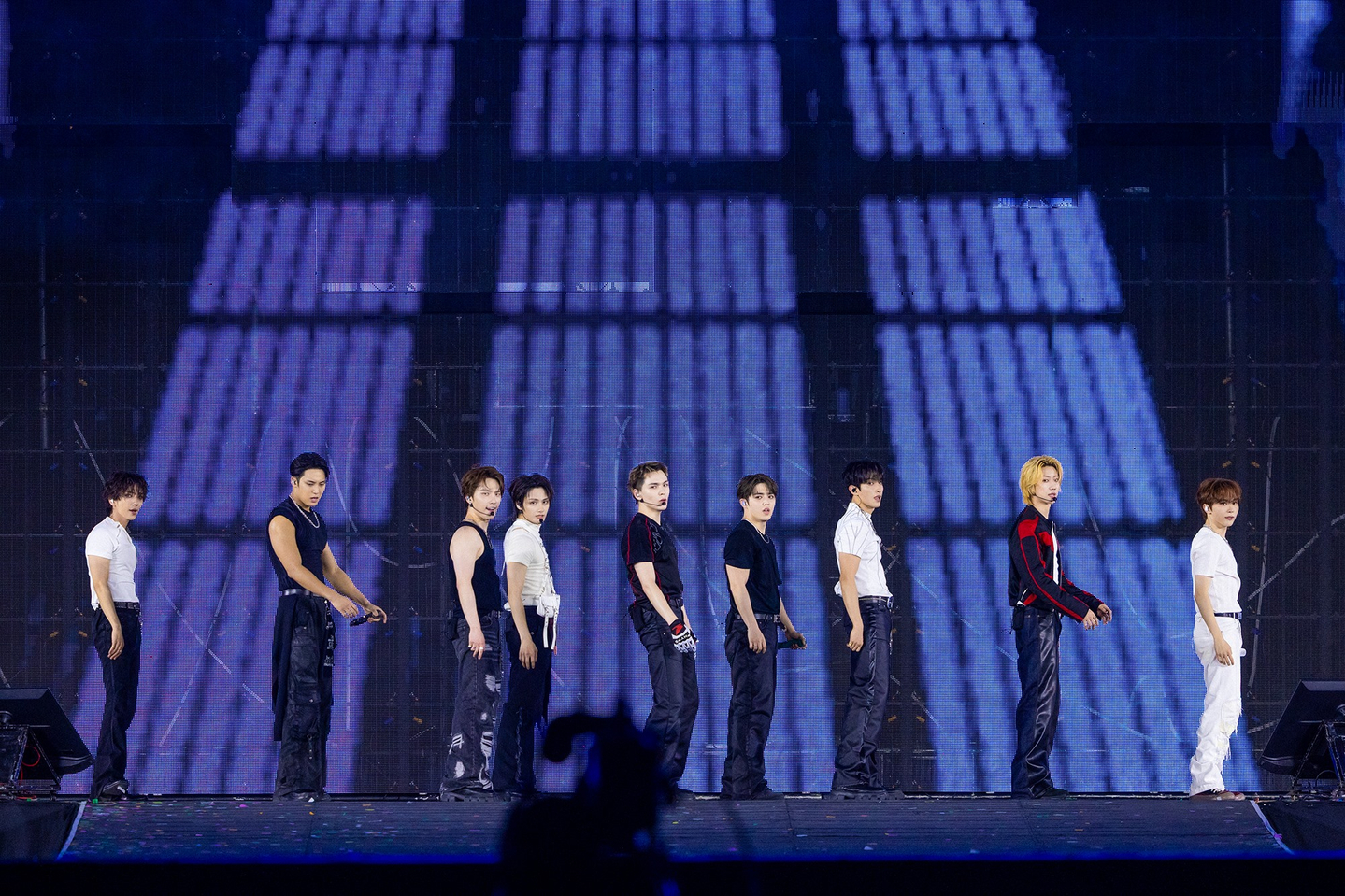 Boy band Seventeen performs during its world tour ″NEW_″ [PLEDIS ENTERTAINMENT]