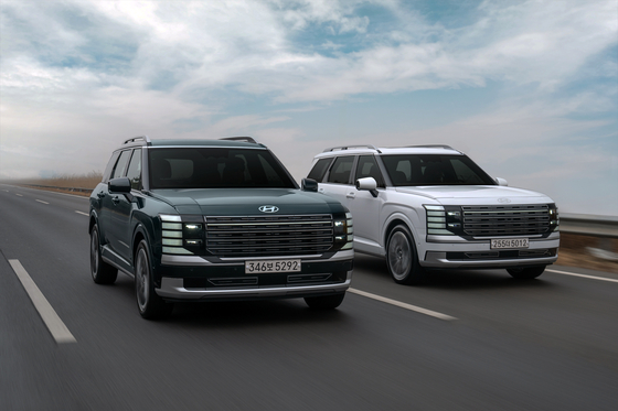 The new Palisade SUVs [HYUNDAI MOTOR]