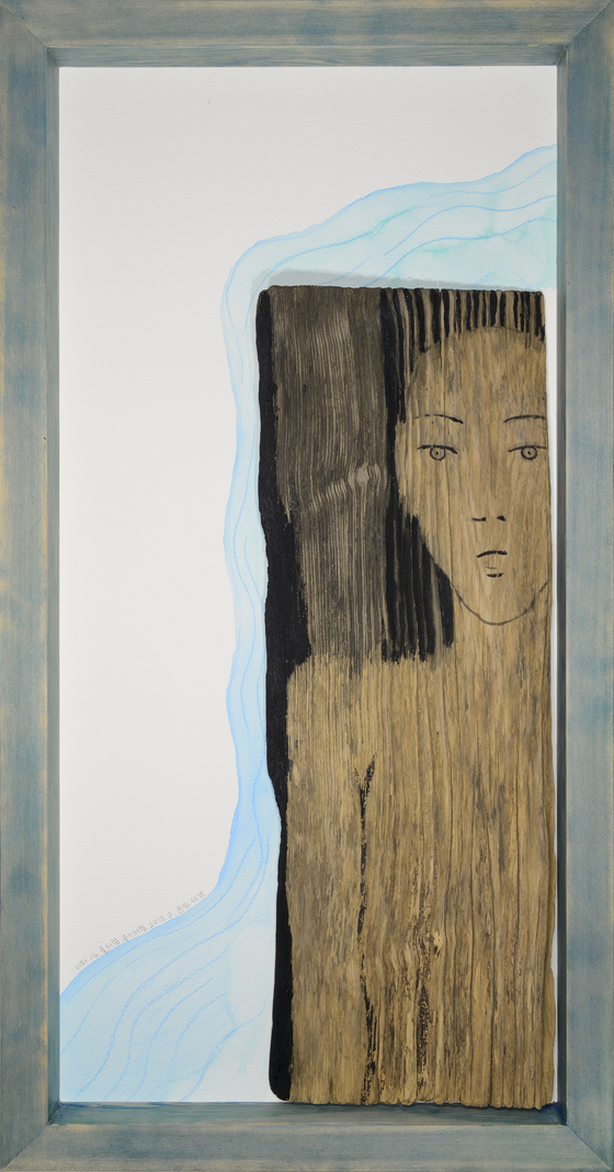 "Neowa 14. Like Water, Like Air" (2013) by Yun Suk-nam [HAKGOJAE]