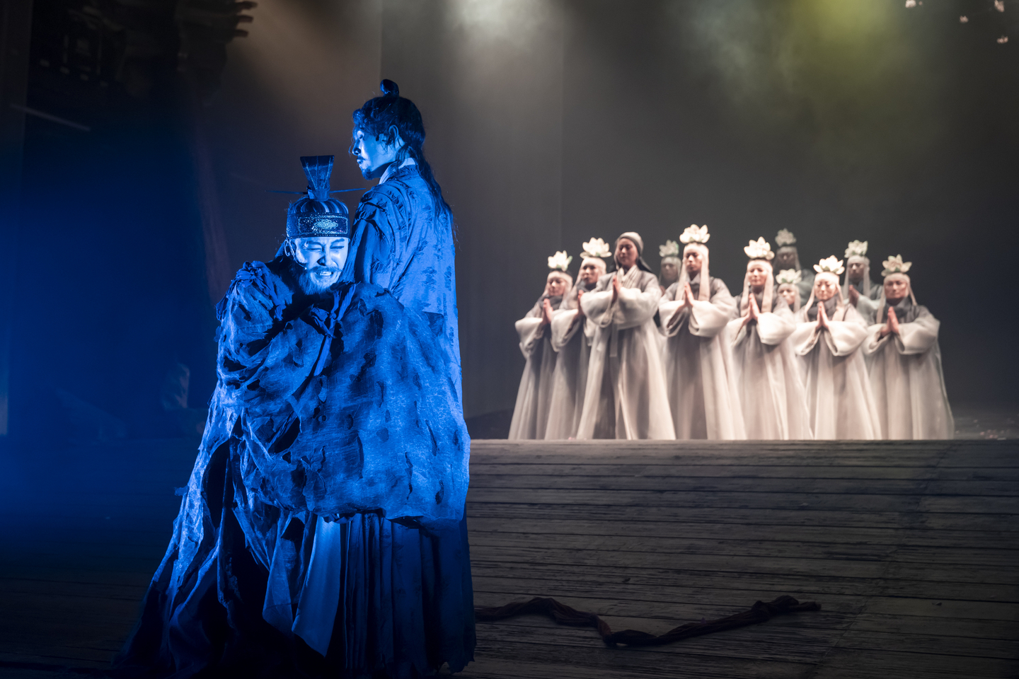 A still from ″Boheoja,″ a changgeuk (traditional Korean opera) production on the Gyeyujeongnan, one of the Joseon Dynasty’s (1392-1910) bloodiest coups [NATIONAL THEATER OF KOREA]