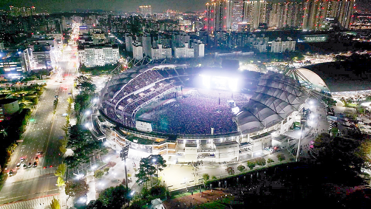 A view of Goyang Stadium in Goyang, Gyeonggi [GOYANG]