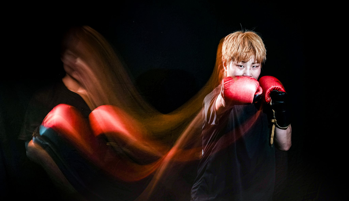 Shin Bomire poses for an interview with the JoongAng Ilbo at a gym in Incheon on March 24. [KIM KYOUNG-ROK]