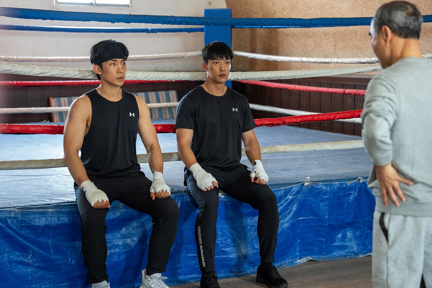 A still from the second season of Netflix's action series ″Bloodhounds″ (2023-) [NETFLIX]