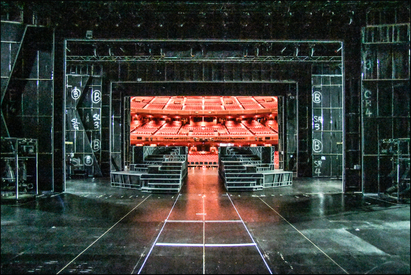 A view from the stage at a Sejong Center for the Performing Arts' performance hall in Jongno District, central Seoul [SEJONG CENTER FOR THE PERFORMING ARTS]