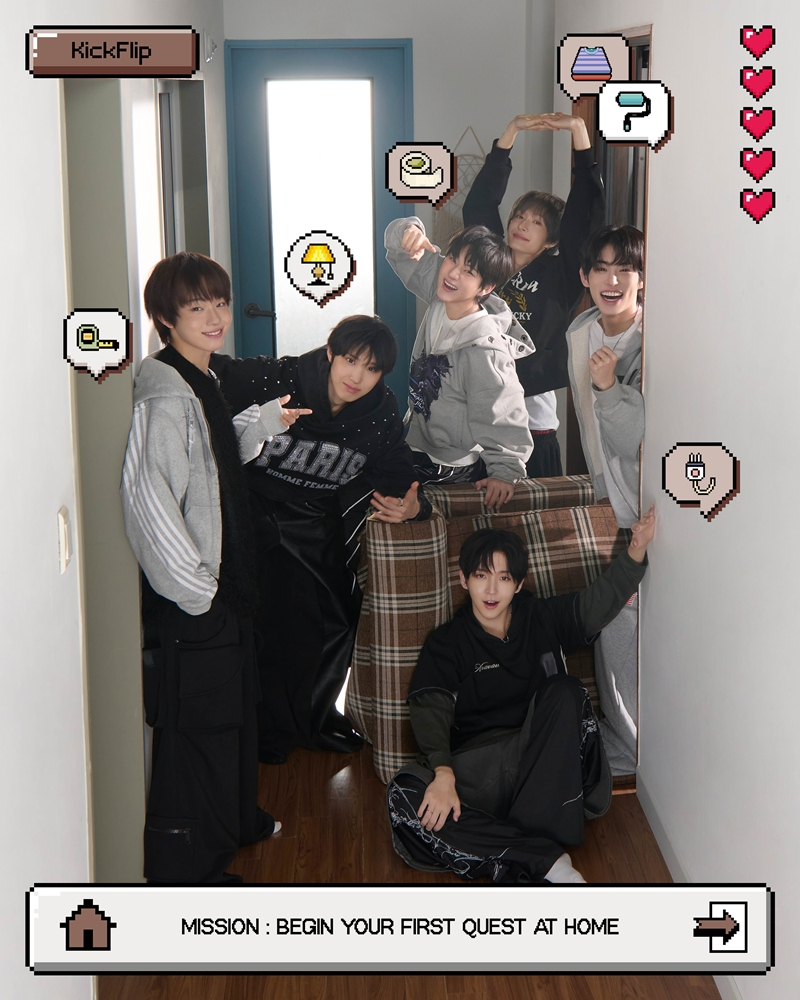Boy band KickFlip [JYP ENTERTAINMENT]