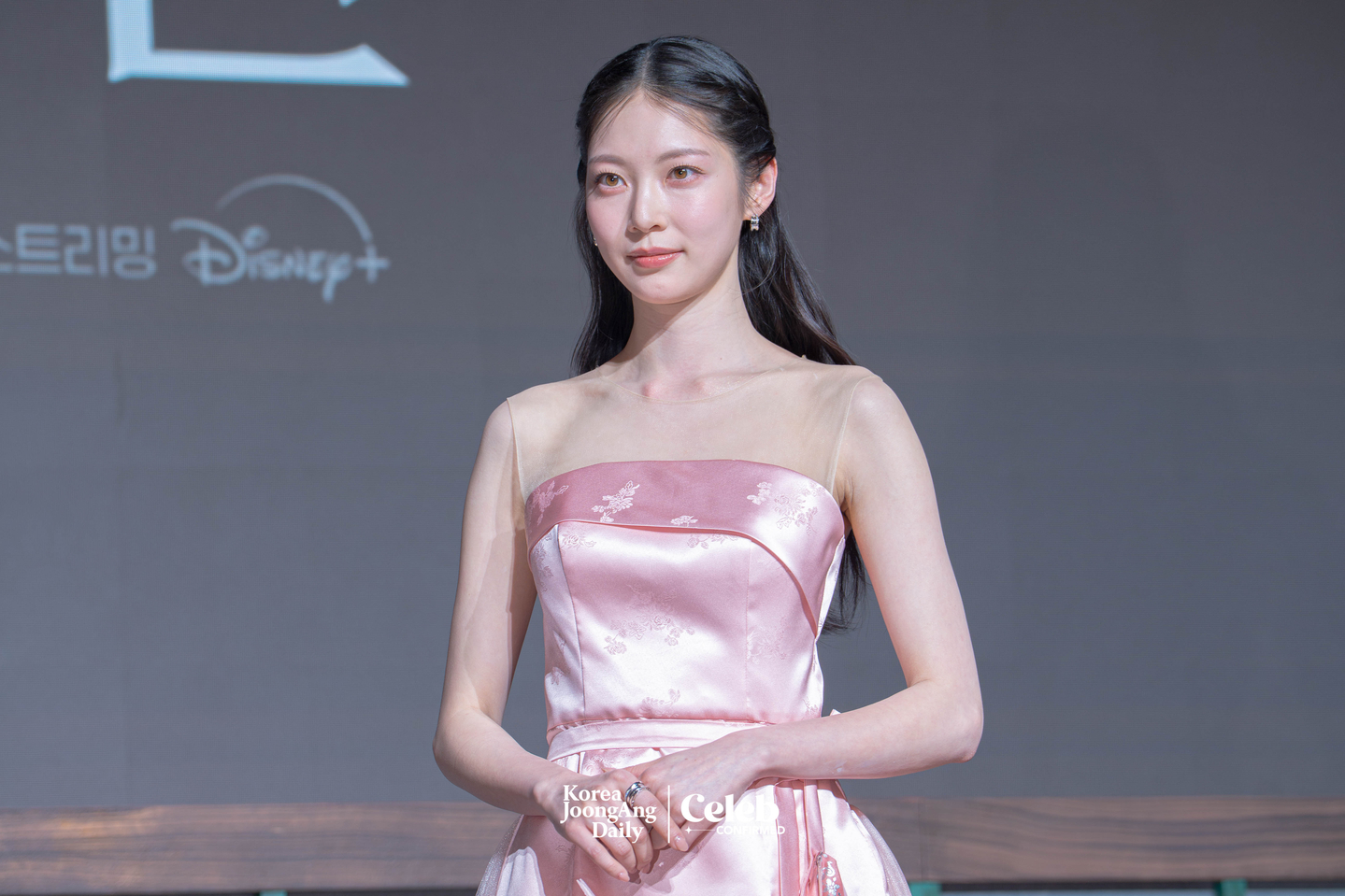 Actor Gong Seung-yeon poses for photos during a press conference for the MBC series “Perfect Crown″ at the Josun Palace Hotel in Gangnam District, southern Seoul, on April 6. [DANIELA GONZALEZ PEREZ]