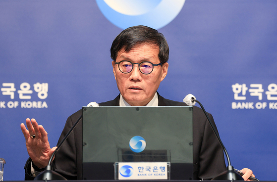 Bank of Korea Gov. Rhee Chang-yong [JOINT PRESS CORPS]