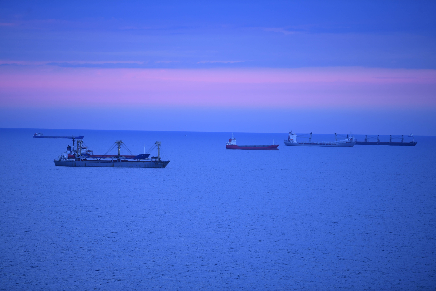 The scenery of the Bosporus Strait is pictured in Istanbul, Turkey, Sept. 11, 2022. [XINHUA/YONHAP]