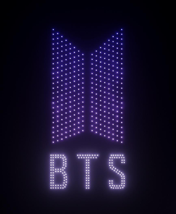 A drone show commemorates BTS’s Busan concert in 2022 [SUYEONG DISTRICT]