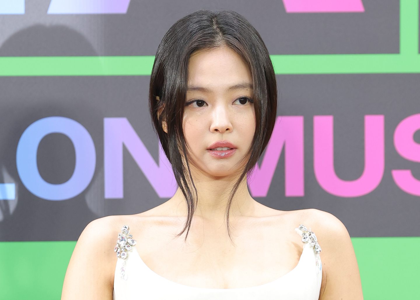 Blackpink member Jennie attends the The 17th Melon Music Awards held at the Gocheok Sky Dome in Guro District, western Seoul, on Dec. 20, 2025. [NEWS1]