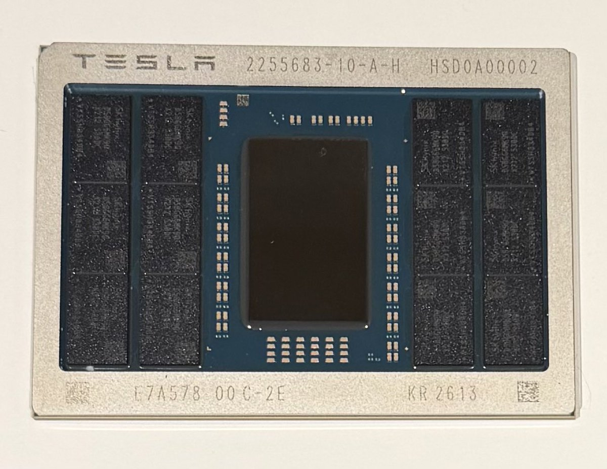Tesla's AI5 chip prototype that CEO Elon Musk uploaded on X [X]