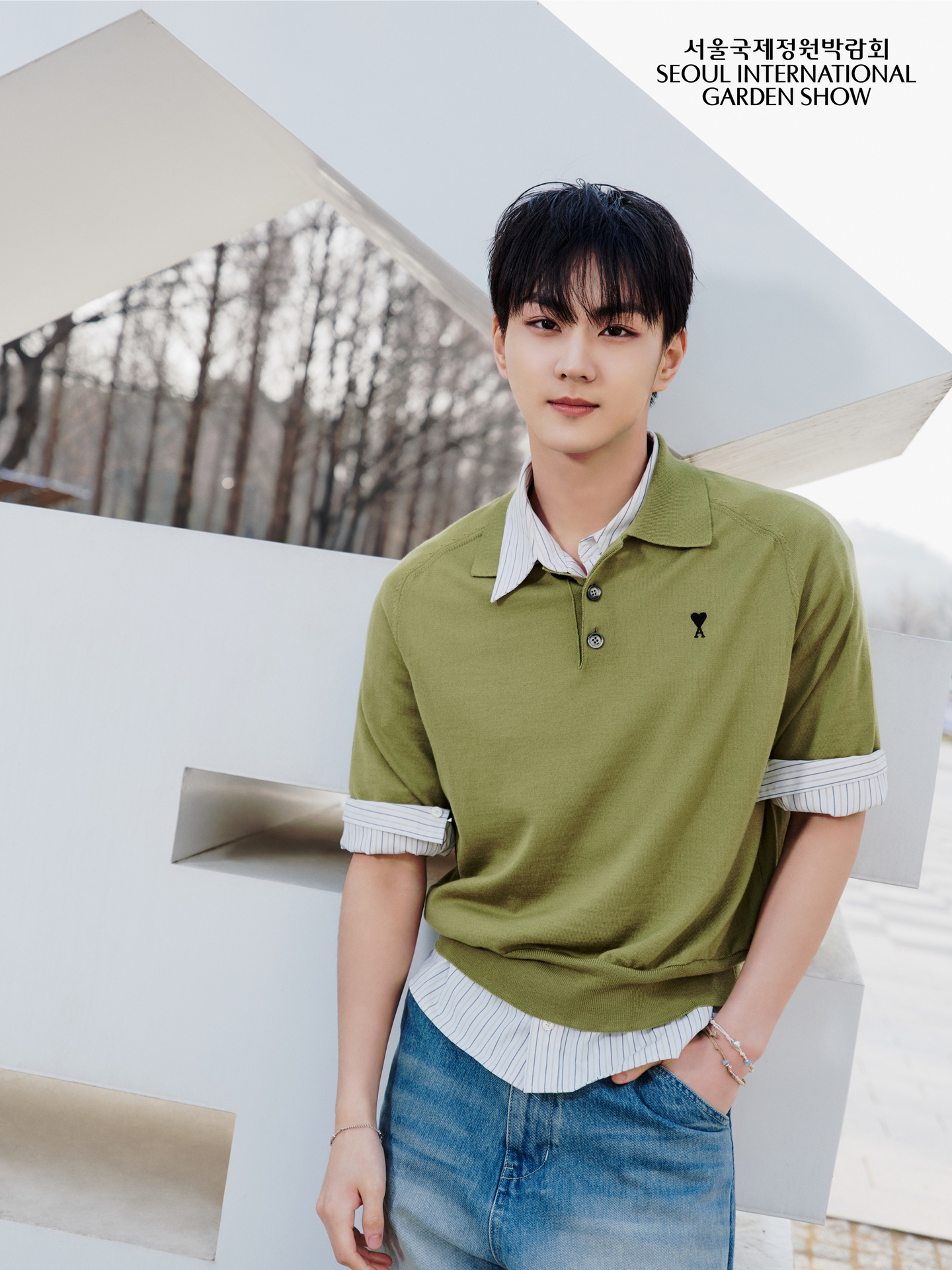 Singer Jungwon of boy band Enhypen appointed the honorary ambassador for this year's Seoul International Garden Show [SEOUL METROPOLITAN GOVERNMENT]