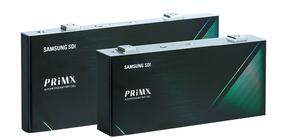 Samsung SDI's prismatic battery cells [YONHAP]