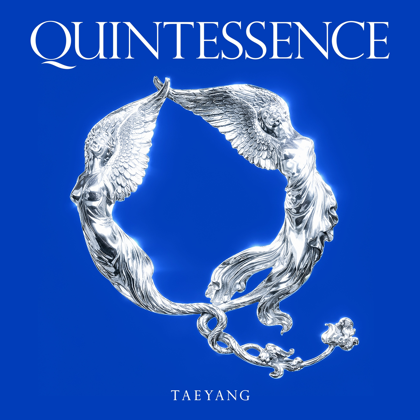 Cover of singer Taeyang's fourth full-length album ″Quintessence″ [THE BLACK LABEL]