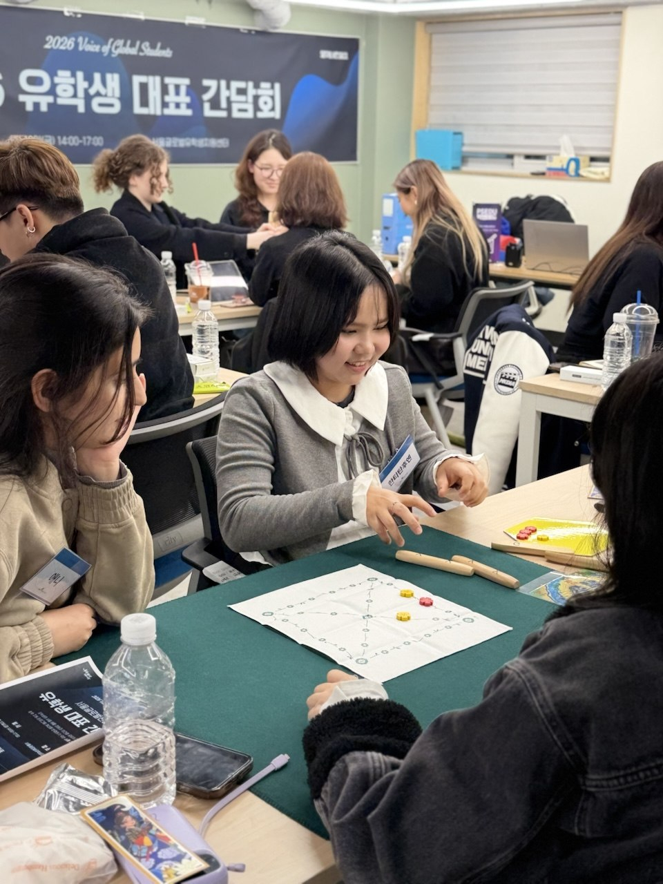 International student representatives gather at the Seoul Global Student Center in Sinchon, western Seoul, on April 10. [SEOUL GLOBAL CENTER]