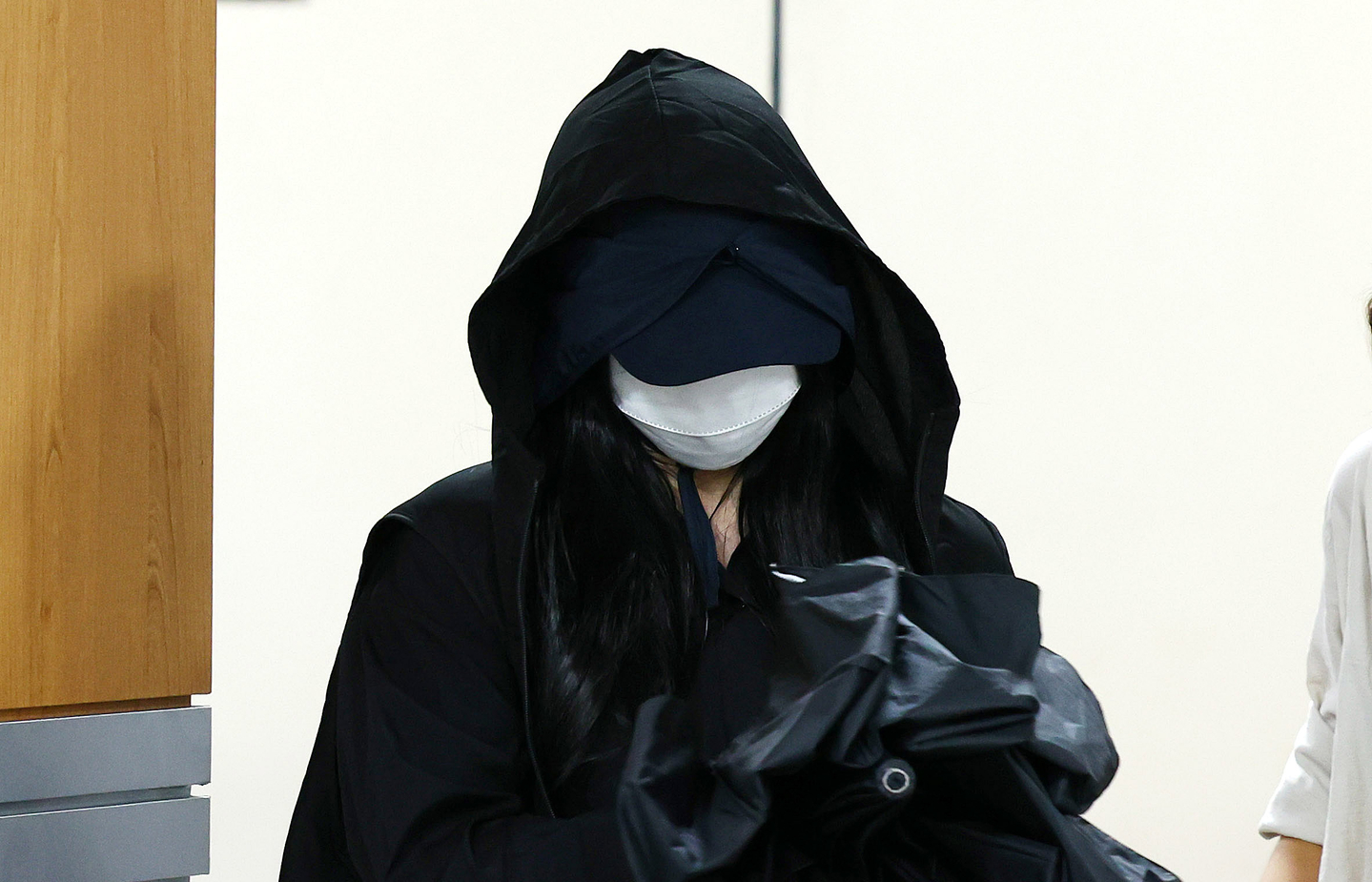The operator behind the YouTube channel Sojang leaves a court in Seocho District, southern Seoul, on Sept. 11, 2024. [NEWS1] 