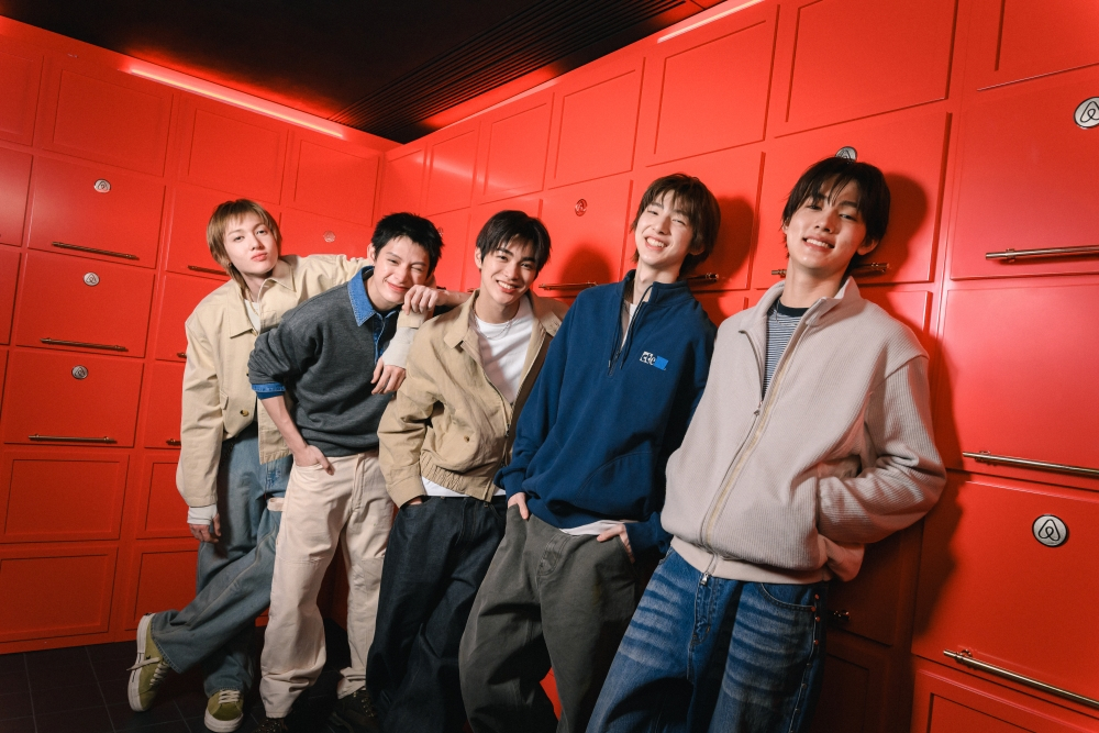 Boy band Cortis at “Cortis’ Secret Space in Seoul,” curated by Airbn. [AIRBNB]