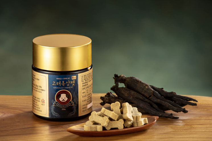 Korean black Ginseng supplemntary for pet [SCREEN CAPTURE]