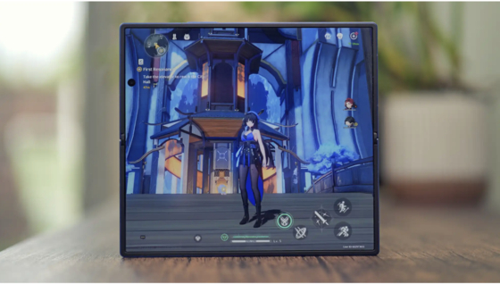 A leaked image of Galaxy Z Fold 8 Wide [LUKE BAKER]