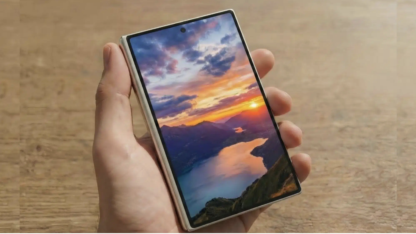 A leaked image of Galaxy Z Fold 8 Wide [ICE UNIVERSE]