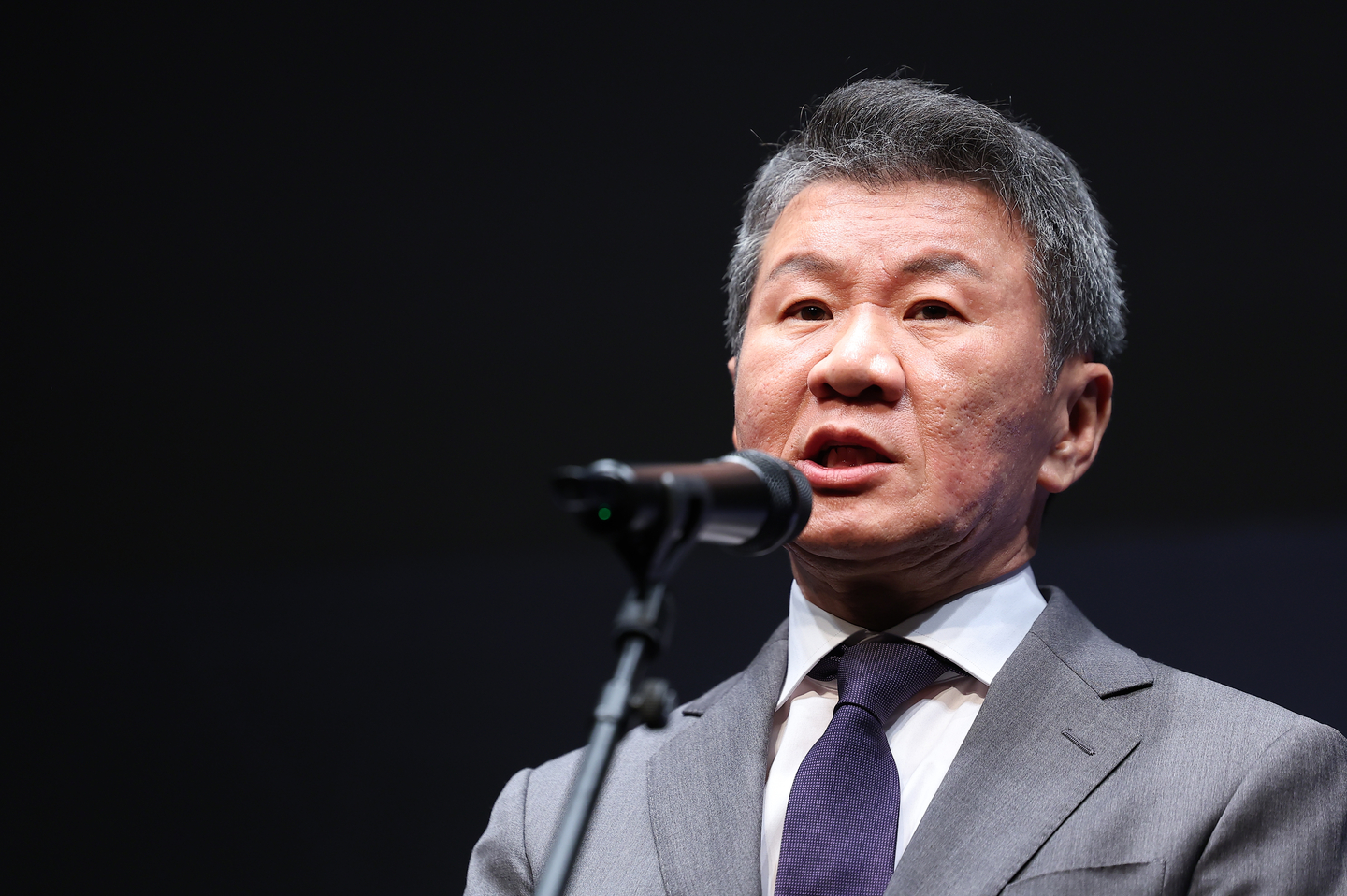 Chung Mong-gyu, the president of the Korea Football Association and chairman of construction company HDC Hyundai Development [YONHAP]