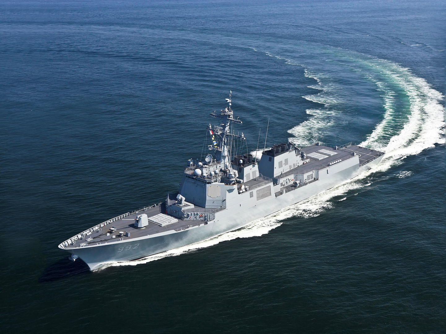 The ROKS Yulgok Yi, which will join the upcoming 2012 Rim of the Pacific exercise, as photographed on June 7, 2024 [REPUBLIC OF KOREA NAVY]