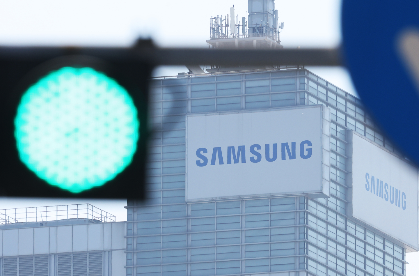 Samsung Electronics' headquarters in Suwon, Gyeonggi, on April 30 [YONHAP]