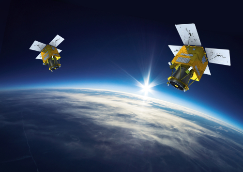 A simulated image of Compact Advanced Satellites [KOREA AEROSPACE ADMINISTRATION]
